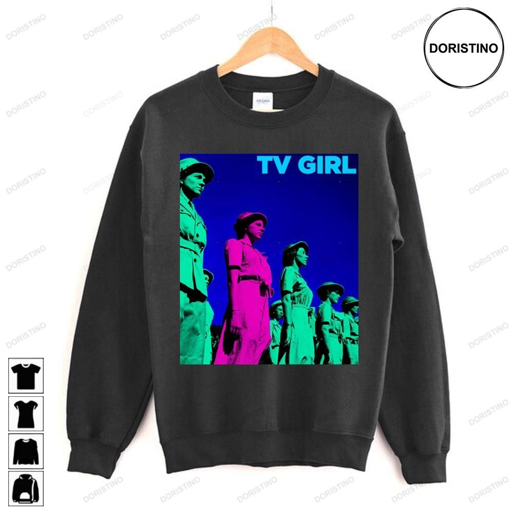 Retro Tv Girl Limited Edition T-shirts